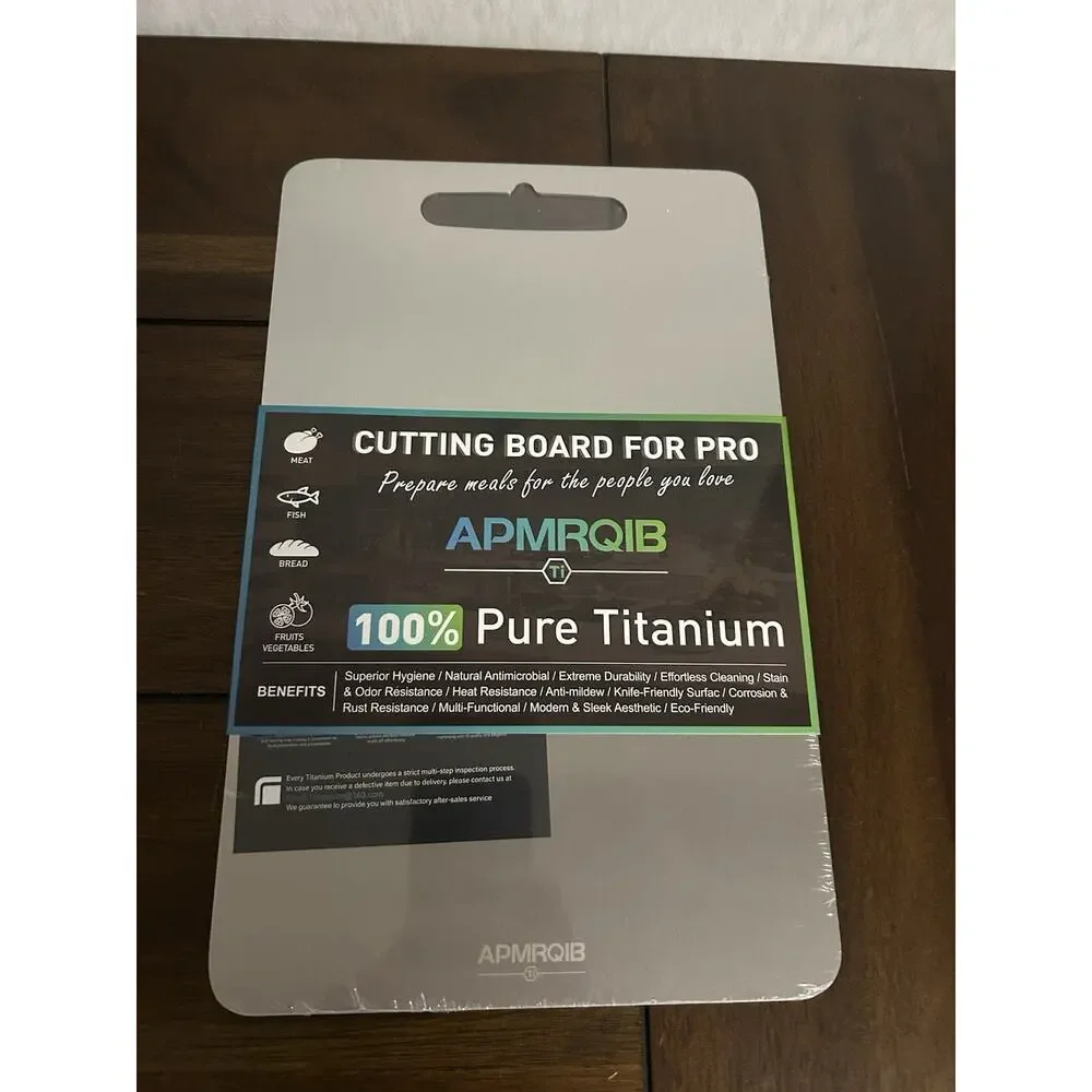 APMRQIB Pure Titanium Cutting Board 12.5